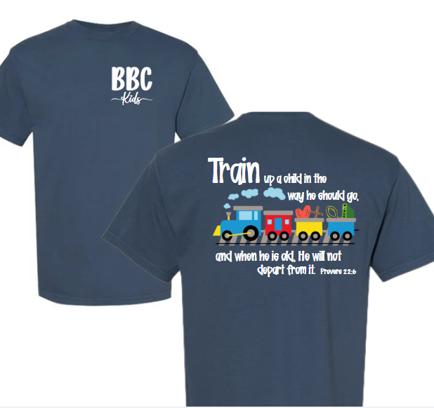 BBC Train up your Child T-Shirt and Sweatshirt
