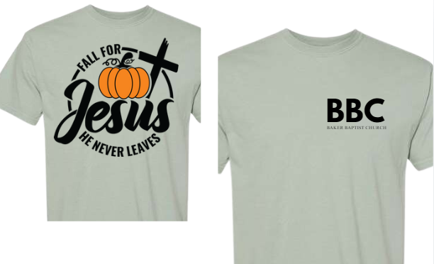 BBC Fall for Jesus T-Shirt and Sweatshirt