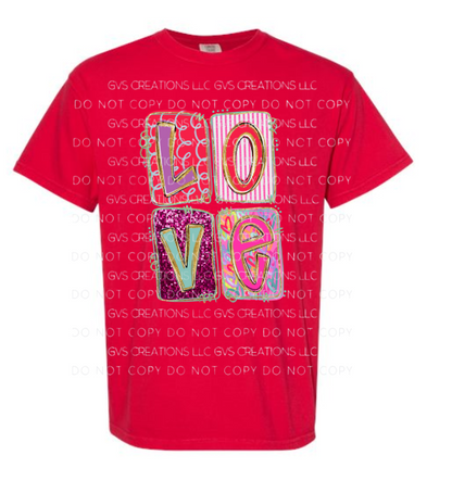 Love blocks