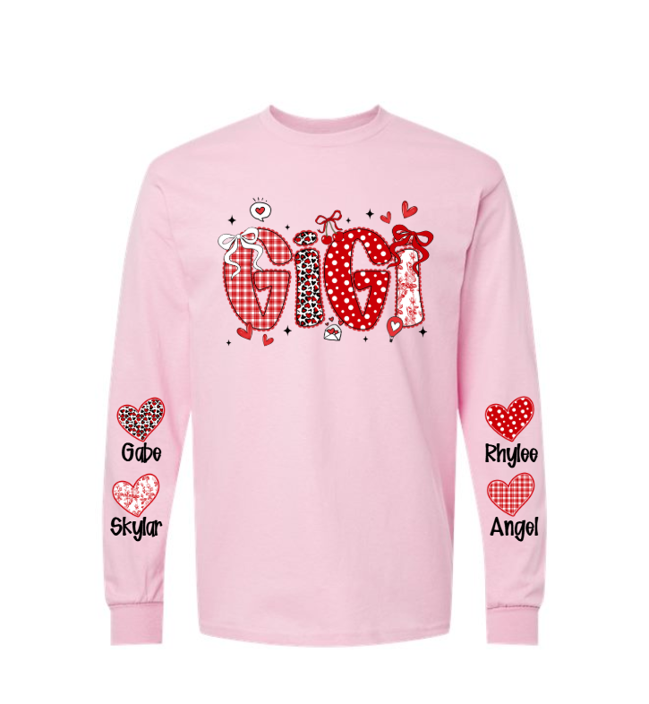 Valentine's Name Custom