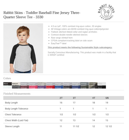 KIDS Shirt specs