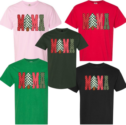 Mama checkered Christmas