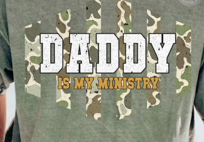 Daddy is my ministry etc