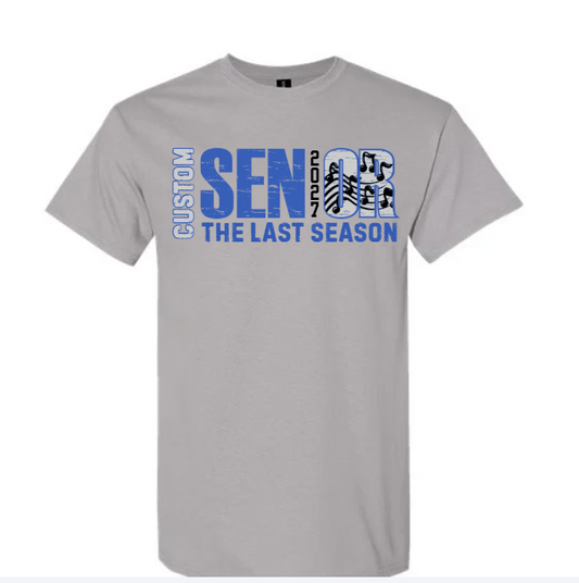 Custom name senior band